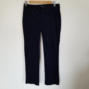 BANANA REPUBLIC Navy Blue Crushed Corduroy Pants